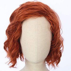 Black Widow Wig Inspired of avengers age of Ultron Medium Red Curly